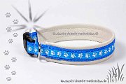 0075 HB Pfote weiss blau w