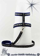 B116-1 Set Geschirr Geometric Navy